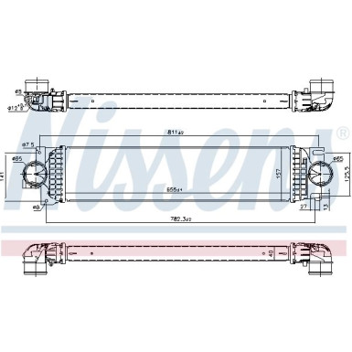 961236 Ladeluftkühler ** FIRST FIT **