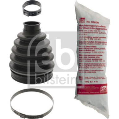 febi bilstein | 2 x FEBI Faltenbalgsatz, Antriebswelle | 48928