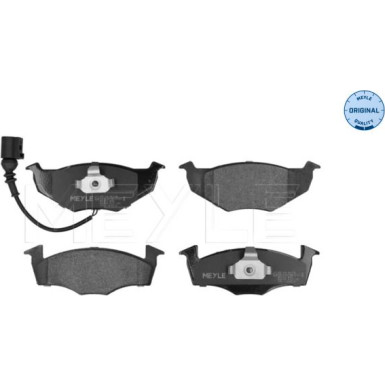 Meyle Bremsbelagsatz, Scheibenbremse MEYLE-ORIGINAL: True to OE 025 218 6817/W