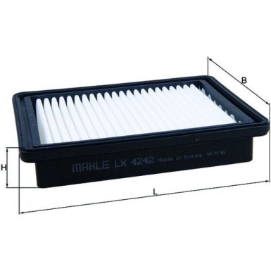LX 4242 Luftfilter LX 4242 Luftfilter