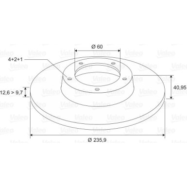 186187 Bremsscheibe 186187 Bremsscheibe