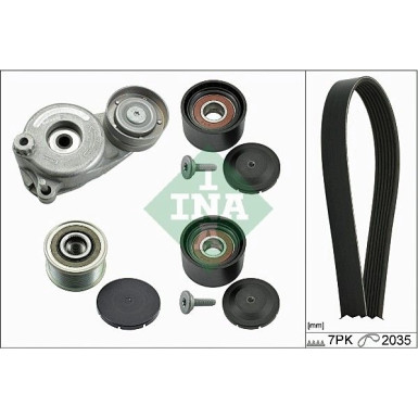 529 0050 21 Keilrippenriemensatz