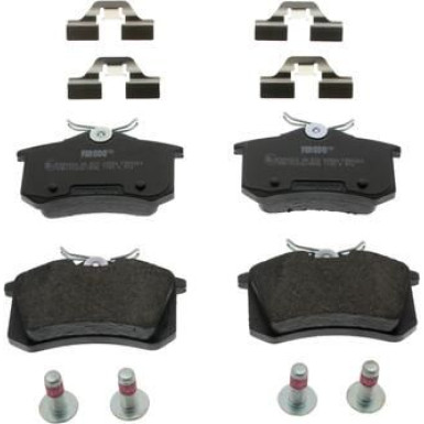 Ferodo | Bremsbelagsatz, Scheibenbremse | FDB4260