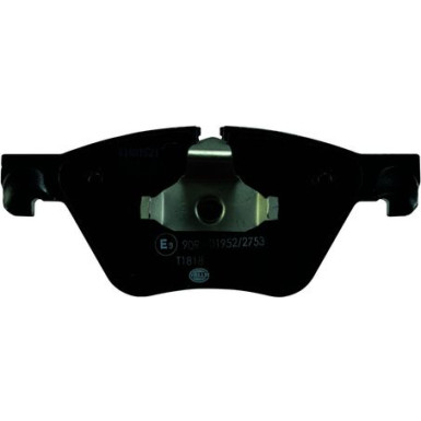 Hella | Bremsbelagsatz, Scheibenbremse | 8DB 355 014-351
