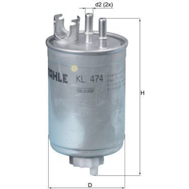 Knecht | Kraftstofffilter | KL 474