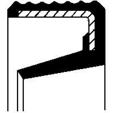 Corteco | Wellendichtring, Automatikgetriebe | 01033608B