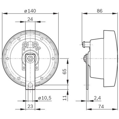 BOSCH | Horn | 0 320 226 004