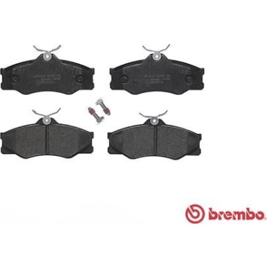 Brembo | Bremsbelagsatz, Scheibenbremse | P 85 008