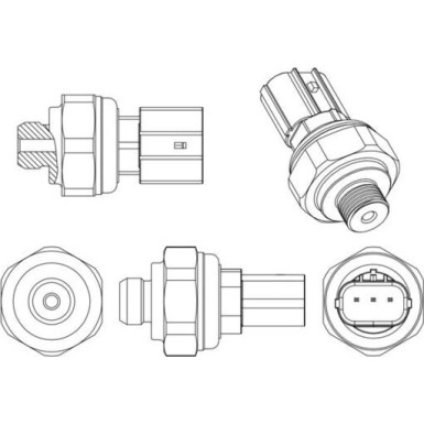 Mahle | Druckschalter, Klimaanlage | ASE 10 000P