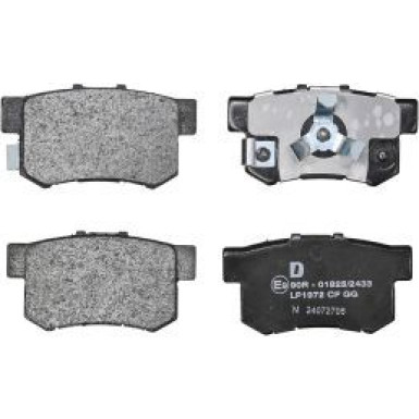 Delphi Bremsbelagsatz, Scheibenbremse LP1972