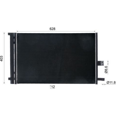 AC 1065 000S Kondensator, Klimaanlage BEHR AC 1065 000S Kondensator, Klimaanlage BEHR