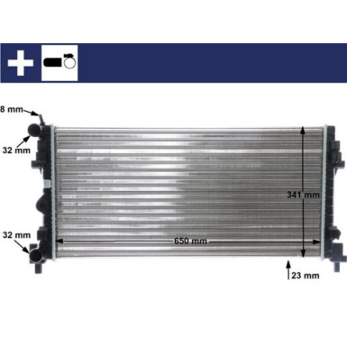 Mahle | Kühler, Motorkühlung | CR 1096 000S