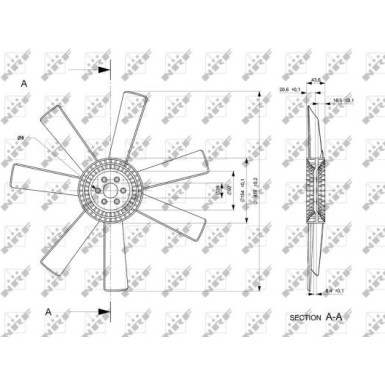 49809 Lüfterrad, Motorkühlung
