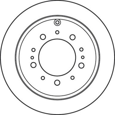TRW | Bremsscheibe | DF4965S