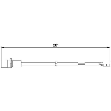 1 987 474 924 Warnkontakt, Bremsbelagverschleiß
