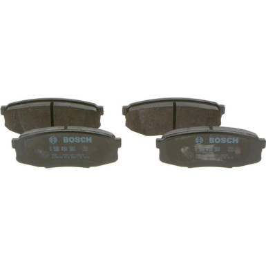 0 986 494 380 Bremsbelagsatz, Scheibenbremse