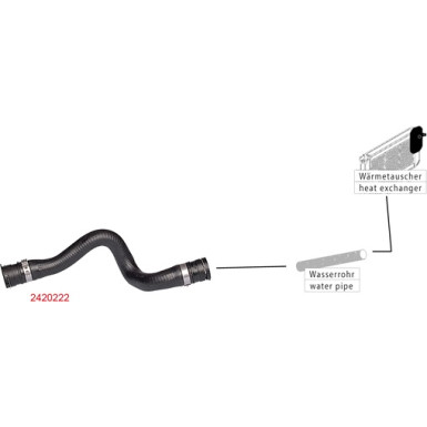 2420222 Heizungsschlauch