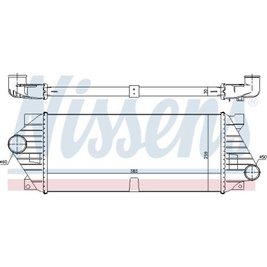 96206 Ladeluftkühler ** FIRST FIT ** 96206 Ladeluftkühler ** FIRST FIT **