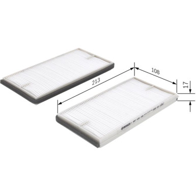 BOSCH 1 987 432 156 Innenraumfilter BOSCH 1 987 432 156 Innenraumfilter