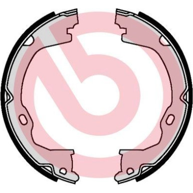 Brembo Bremsbackensatz, Feststellbremse ESSENTIAL LINE S 37 508 Brembo Bremsbackensatz, Feststellbremse ESSENTIAL LINE S 37 508