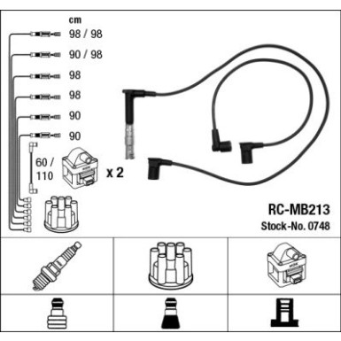 0748 Zündleitungssatz