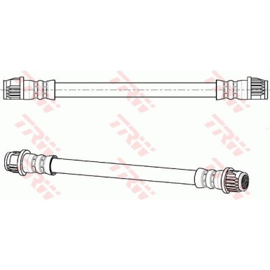 TRW | Bremsschlauch | PHB901