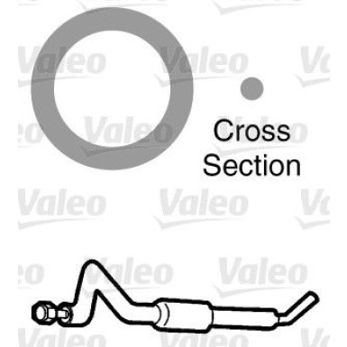 509186 Dichtung, Kühlmittelrohrleitung