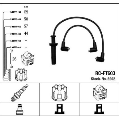 8202 Zündleitungssatz