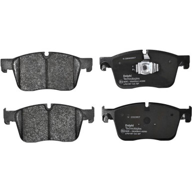 LP3187 Bremsbelagsatz, Scheibenbremse