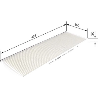 BOSCH 1 987 431 187 Innenraumfilter