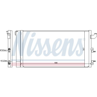 940173 Kondensator, Klimaanlage ** FIRST FIT **
