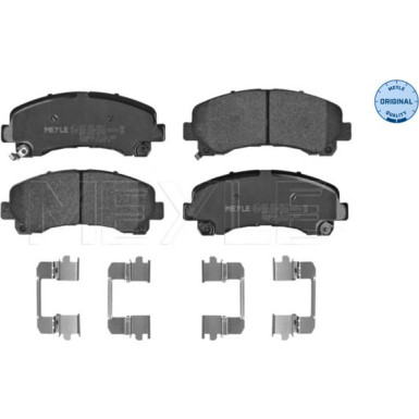 Meyle Bremsbelagsatz, Scheibenbremse MEYLE-ORIGINAL: True to OE 025 251 4917