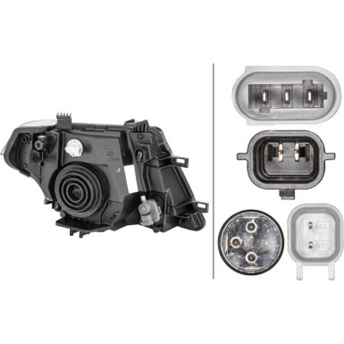 Hella | Hauptscheinwerfer | 1EE 238 055-011