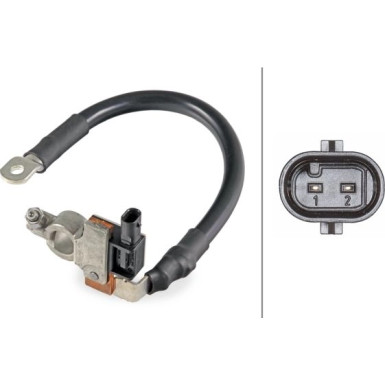 Hella | Sensor, Batteriemanagement | 6PK 010 942-901