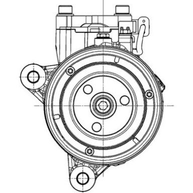 Mahle | Kompressor, Klimaanlage | ACP 600 000P