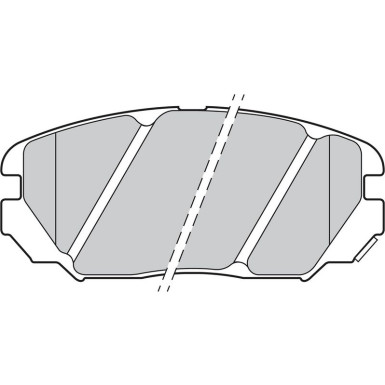 Valeo Bremsbelagsatz, Scheibenbremse ESSENTIAL 301348