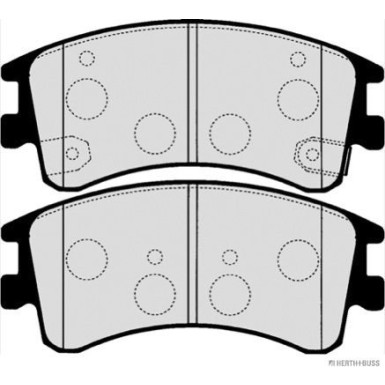 J3603056 Bremsbelagsatz, Scheibenbremse