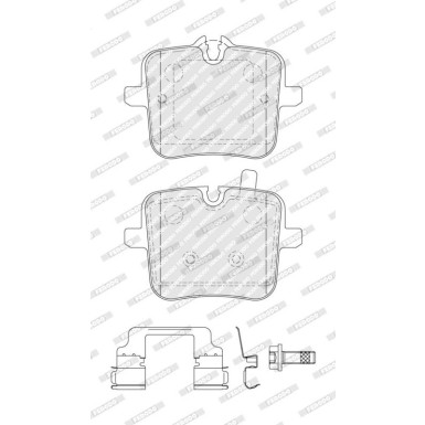 FDB5302 Bremsbelagsatz, Scheibenbremse PREMIER ECO FRICTION