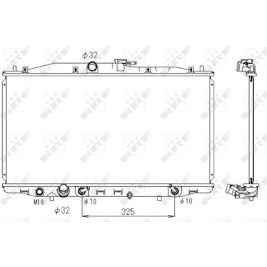 53391 Kühler, Motorkühlung