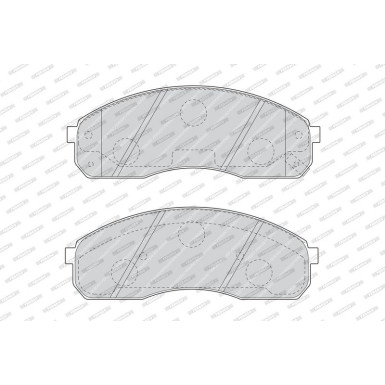 Ferodo Bremsbelagsatz, Scheibenbremse PREMIER ECO FRICTION FDB1595