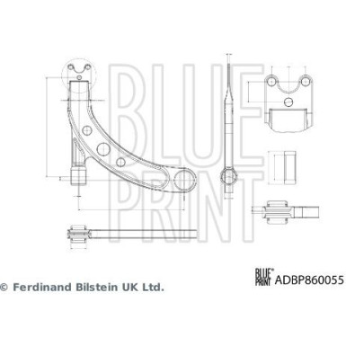 Blue Print | Lenker, Radaufhängung | ADBP860055