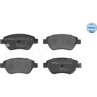 Meyle Bremsbelagsatz, Scheibenbremse MEYLE-ORIGINAL: True to OE 025 239 8217/W