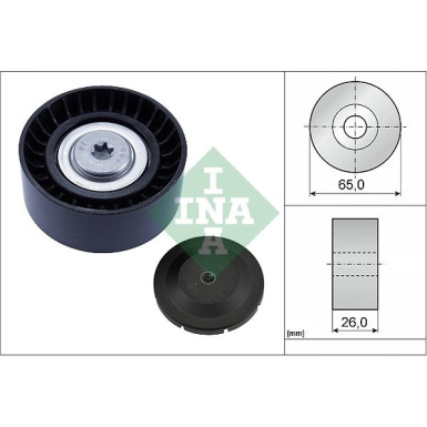 532 0804 10 Umlenk-/Führungsrolle, Keilrippenriemen 532 0804 10 Umlenk-/Führungsrolle, Keilrippenriemen