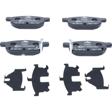 13.0460-5683.2 Bremsbelagsatz, Scheibenbremse