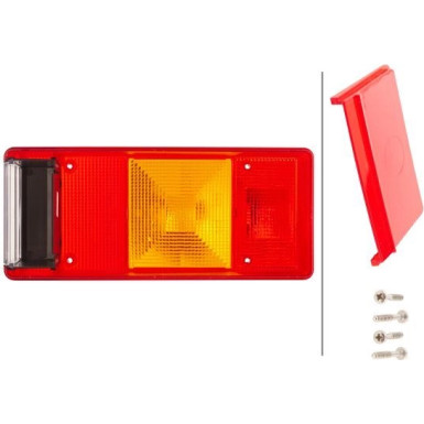 Hella | Lichtscheibe, Heckleuchte | 9EL 147 096-001