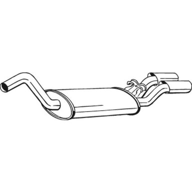 Bosal | Endschalldämpfer | 105-127