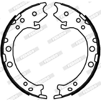 Ferodo Bremsbackensatz, Feststellbremse PREMIER FSB4044