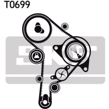 VKMA 01251 Zahnriemensatz