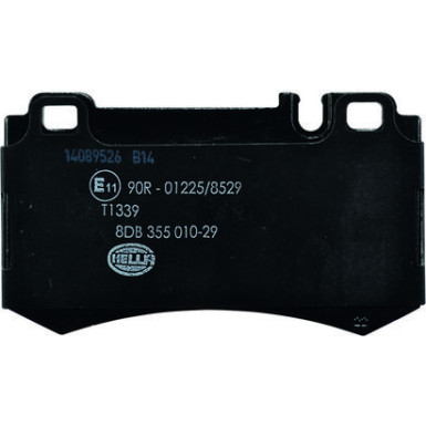 Hella | Bremsbelagsatz, Scheibenbremse | 8DB 355 010-291