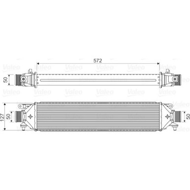 Valeo | Ladeluftkühler | 818824
